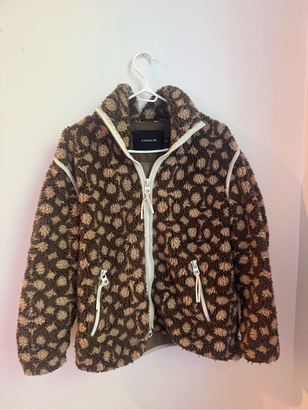 Coach Brown Classic Fleece